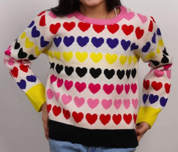 Cora Heart Sweater..