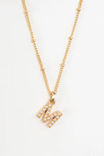 Load image into Gallery viewer, Mini Pearlie Initial Necklace
