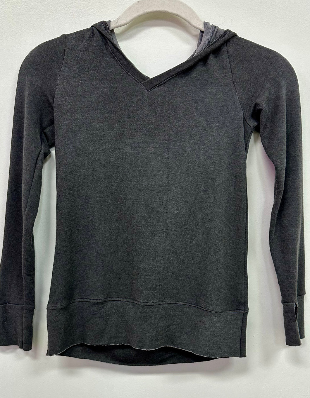 Charcoal Long Sleeve Hoodie..