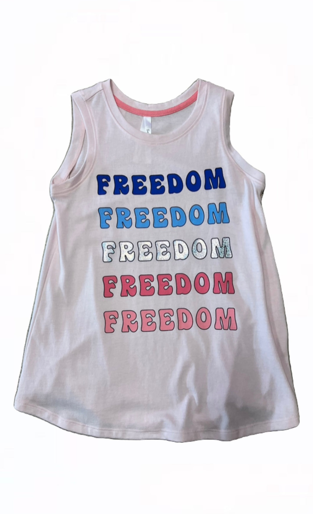 Freedom glitter tank